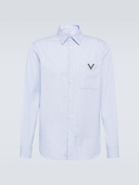 Valentino Pinstripe cotton shirt
