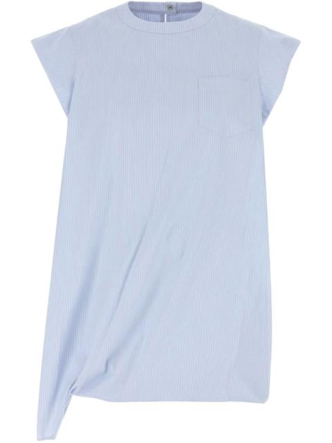sacai striped blouse