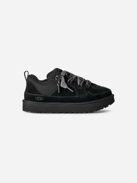UGG ® Men's Lo Lowmel Suede/Recycled Materials/Textile Shoes in Black