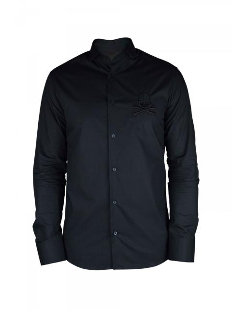 PHILIPP PLEIN Diamond Cut LS Skull Shirt