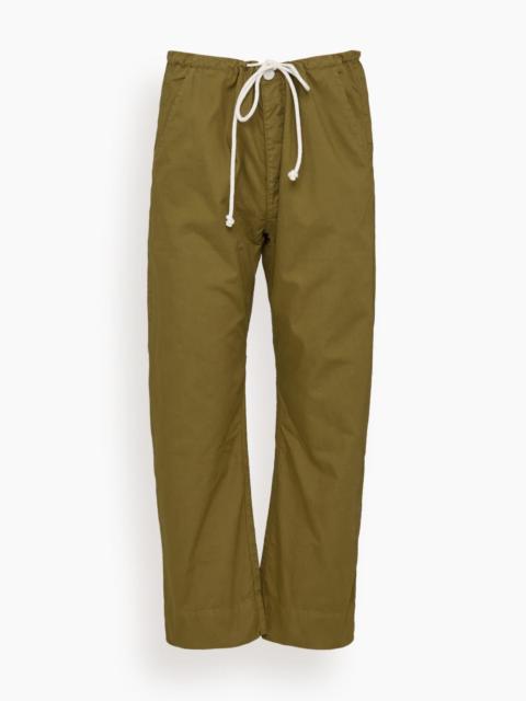 JAMIE HALLER The Rope Tie Pant in Khaki