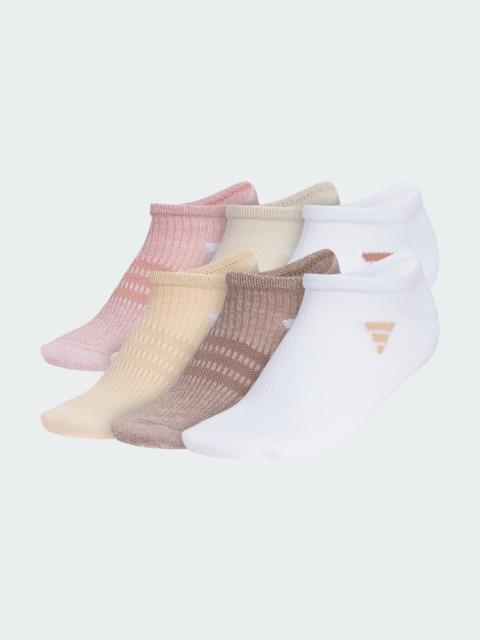adidas Superlite 3.0 6-Pack No-Show Socks