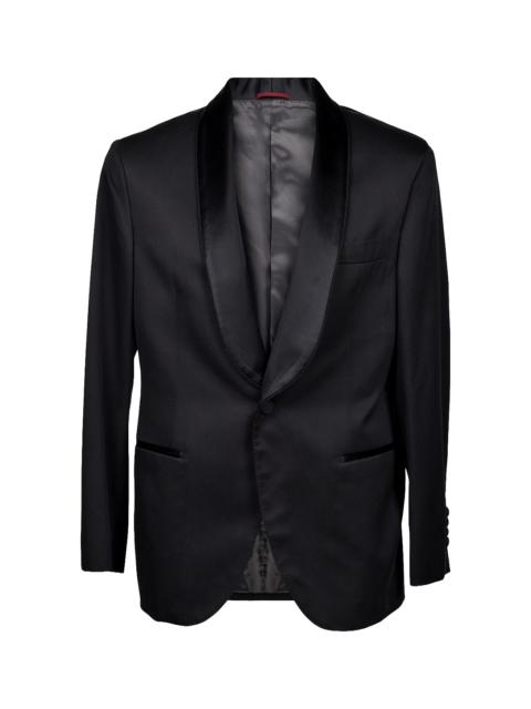 Brunello Cucinelli Silk Tuxedo Jacket "Black" BRUN645