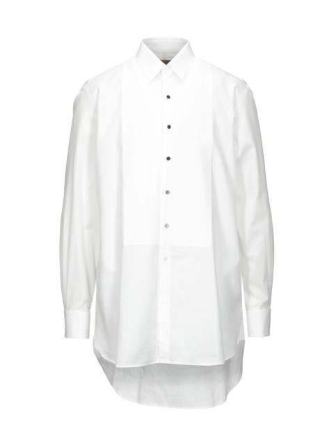 Burberry White Men's Solid Color Shirt
