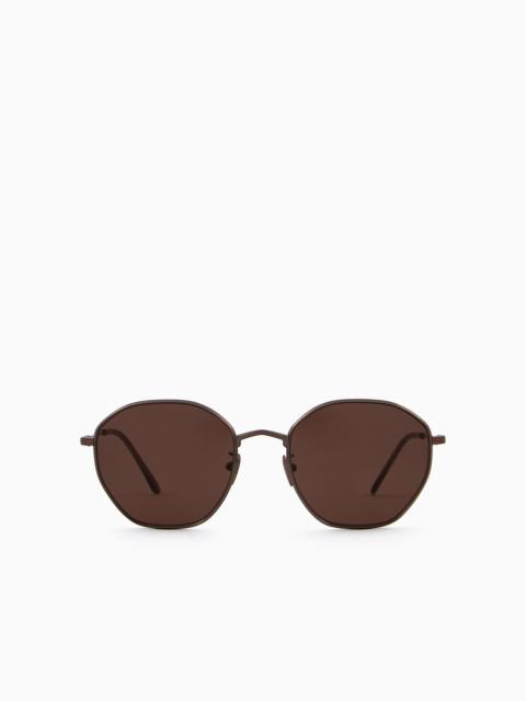 GIORGIO ARMANI Men’s square sunglasses