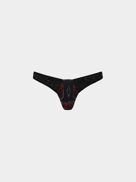 DSQUARED2 SEXY PUNK PRINTED THONG