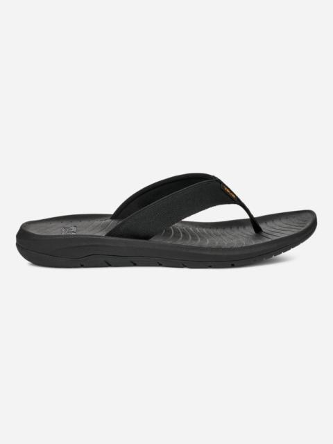 Teva Men's Hurricane Flip-Flop Sandals in Black