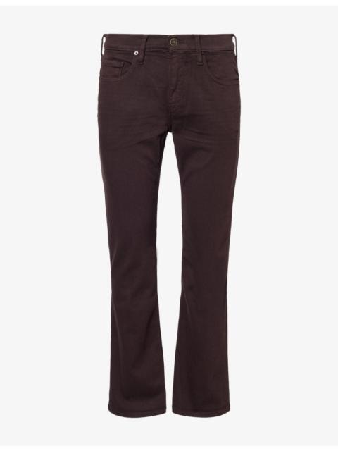 PAIGE Normandie Straight-Leg Denim Jeans