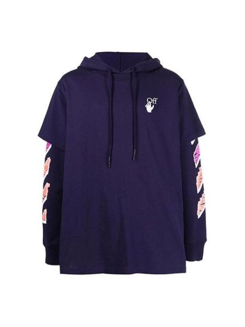 Off-White Men's Off-White SS21 Purple OMBB051R21FLE0024632