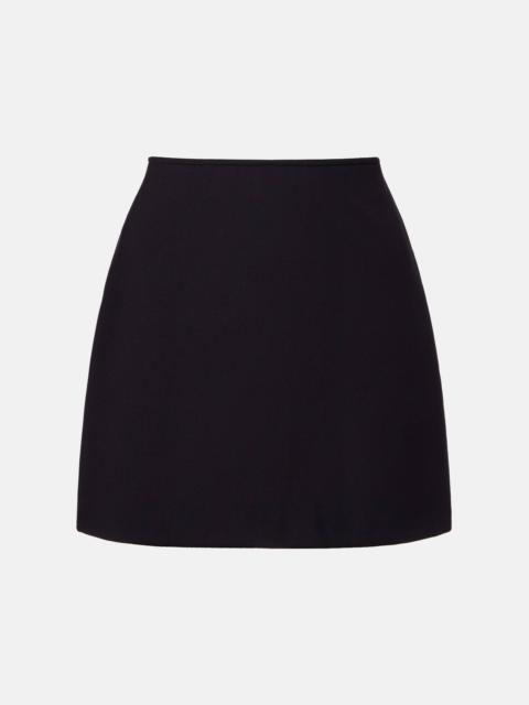 Wolford Midnight Grace high-rise jersey miniskirt