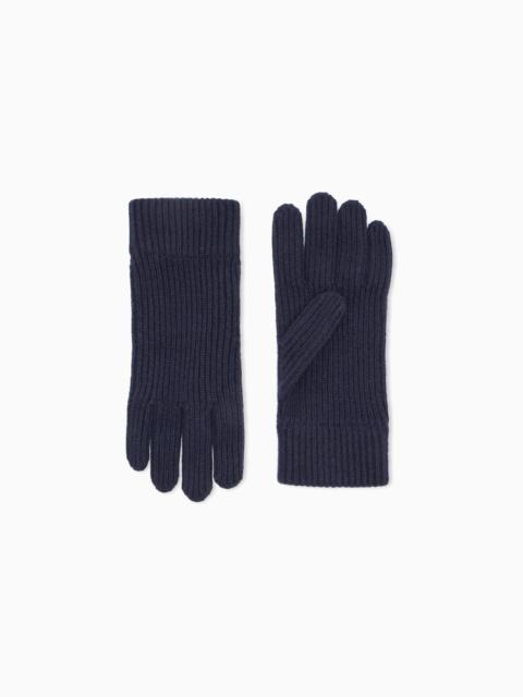 GIORGIO ARMANI Gloves 에 pure cashmere 니트
