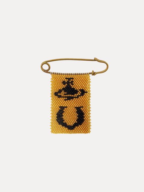 Vivienne Westwood BEADED CHARM PIN