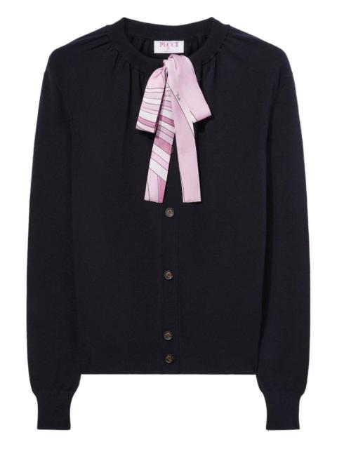 PUCCI ribbon-detailed cardigan
