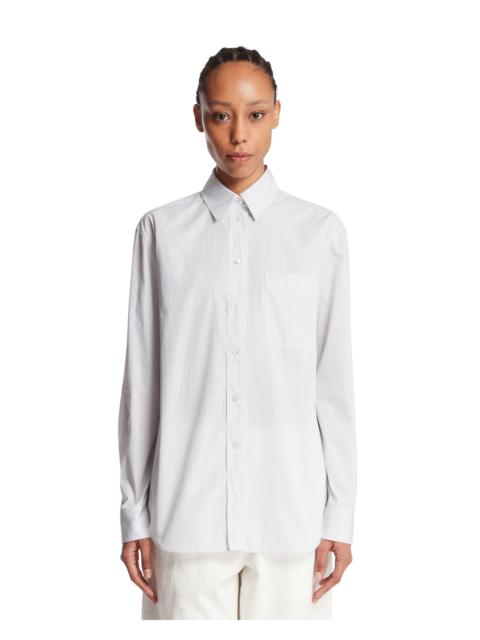 The Row White Gavina Cotton Shirt