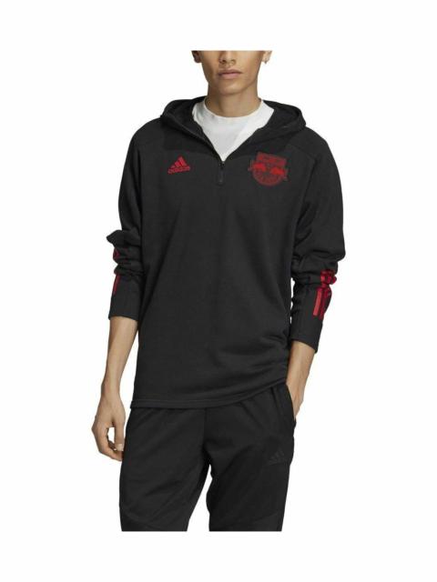 adidas New York Red Bulls 3-Stripes Travel Jacket "Black / Red" FI1440