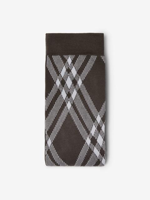 Burberry Check Wool Blend Tights
