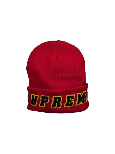 Supreme Felt Logo Beanie 'Red'