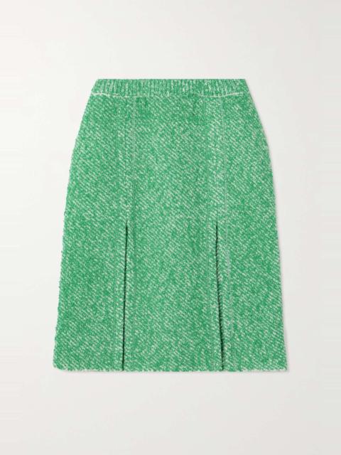 Stella McCartney Bouclé-tweed skirt