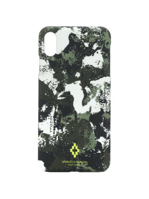 camouflage-print iPhone XS Max case