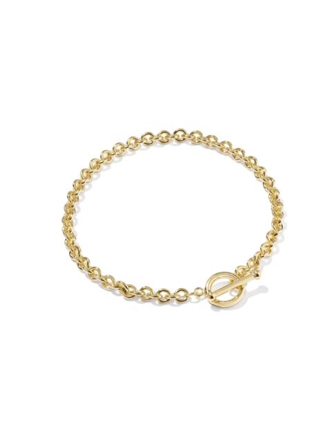 KENDRA SCOTT Lorena Rolo 14k Gold-Filled Chain Bracelet