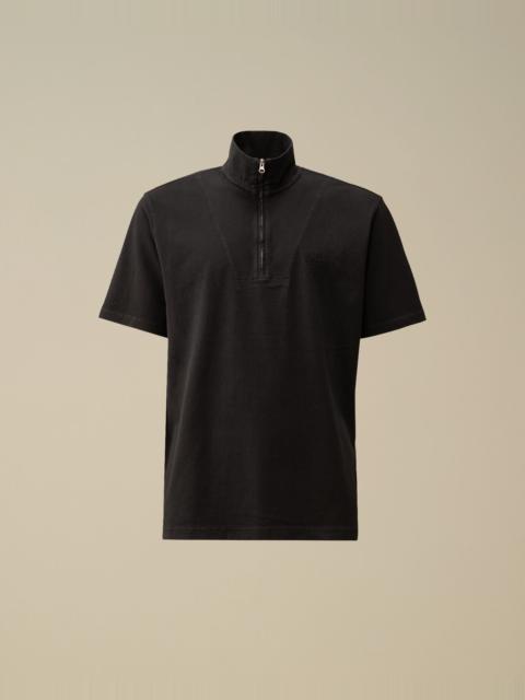 C.P. Company 1020 Jersey Half Zip Polo