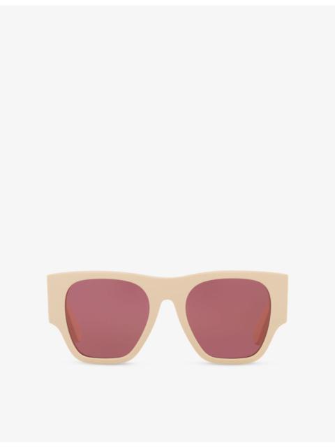 Chloé CH0233S Square-Frame Acetate Sunglasses