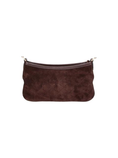 GUCCI MINI SUEDE SHOULDER BAG