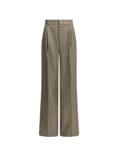 SA SU PHI Bogart pleated wide-leg trousers