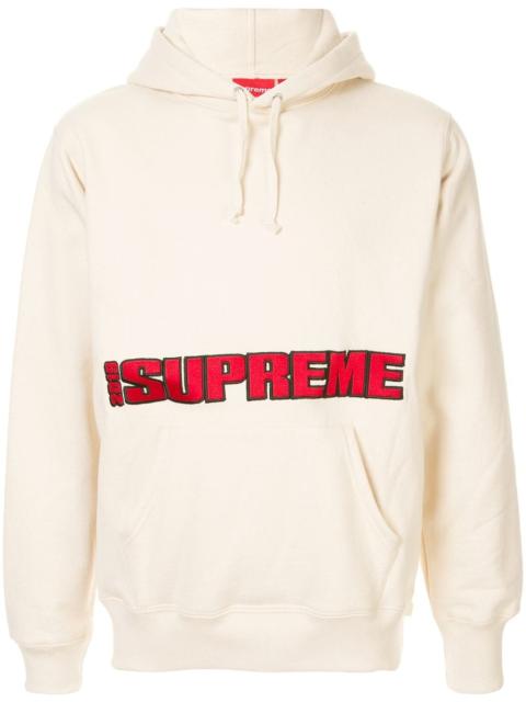 Supreme logo hoodie