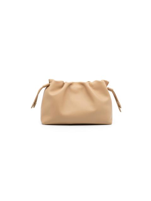 Studio Amelia Alexandra Petite Leather Drawstring Bag nude