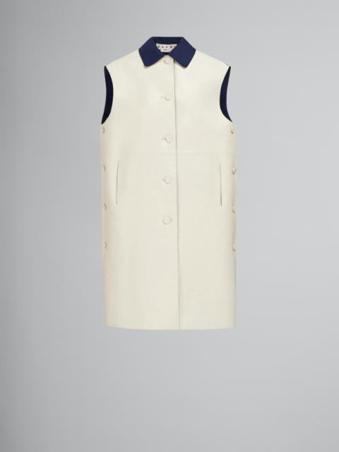 Marni LEATHER LONG VEST