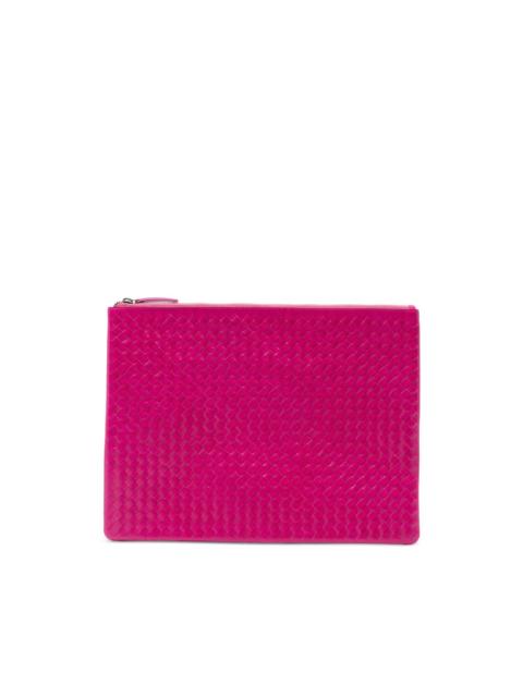 DRAGON DIFFUSION woven clutch bag