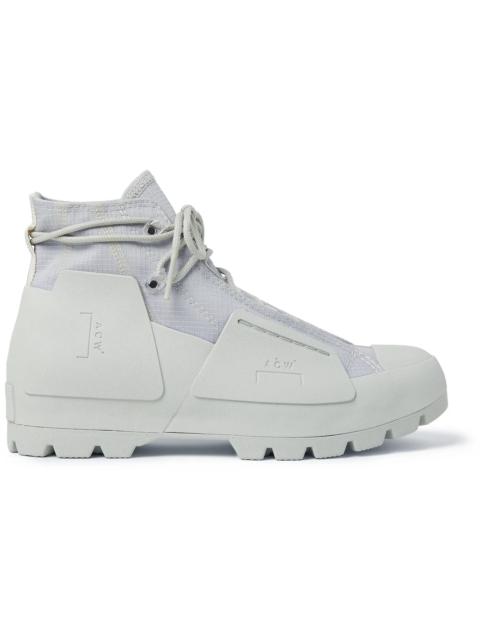 Converse + A-COLD-WALL* Ripstop and Rubber High-Top Sneakers