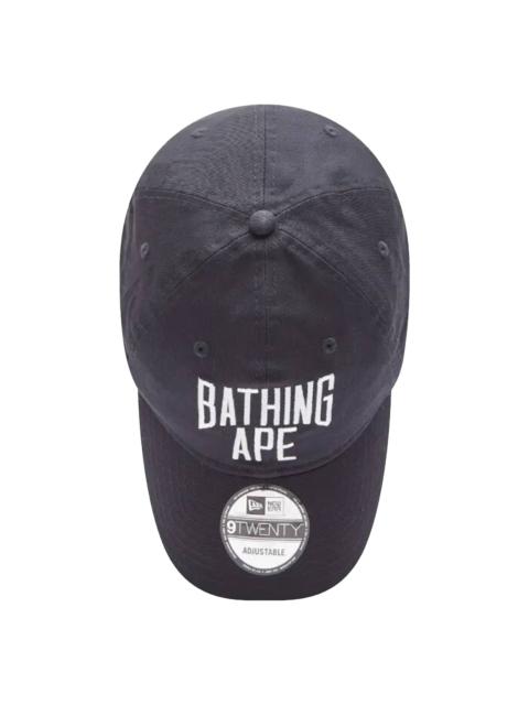 BAPE NYC Logo New Era 9TWENTY Cap 'Navy'