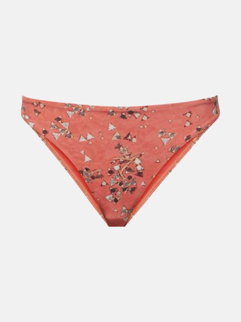 Isabel Marant Saly printed bikini bottoms