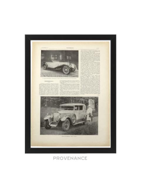 기타 브랜드 Mercedes-Benz Antique Vintage Newsprint Ad - 1927 Cars