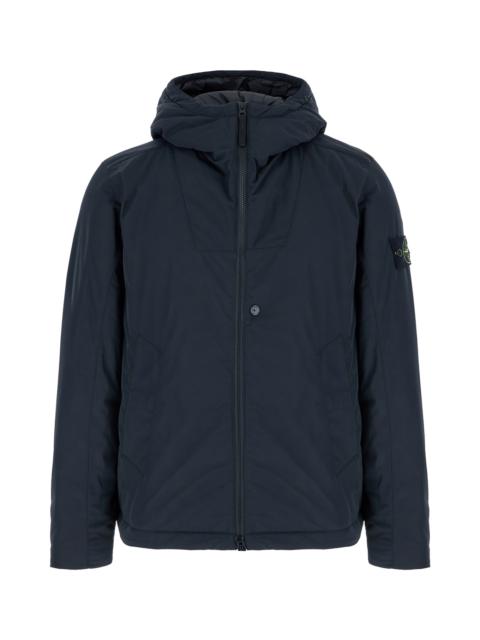 Stone Island Midnight Blue Polyester Padded Jacket