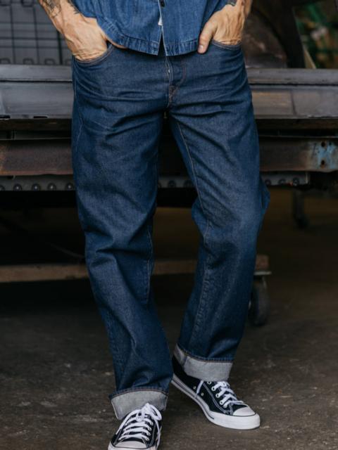 HIROSHI KATO The Barrel Classic Straight Natural Slub Indigo - Brian 12.5oz Selvedge