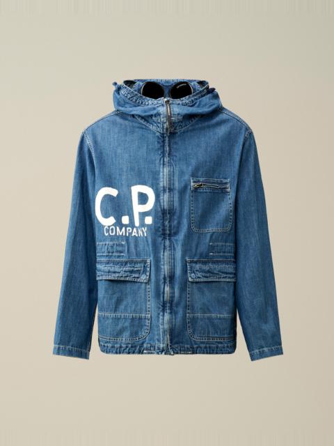 C.P. Company Blu Goggle Jacket