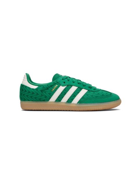 adidas Originals Green Samba OG Sneakers