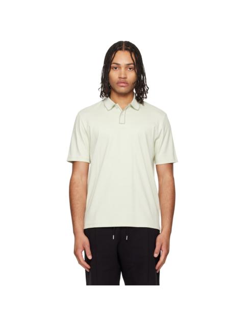 HUGO Green Luxury Cotton Contrast Trim Polo