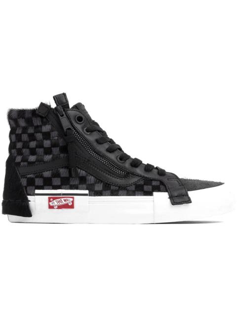 Vans Sk8-Hi Cap Pony Black Checkerboard