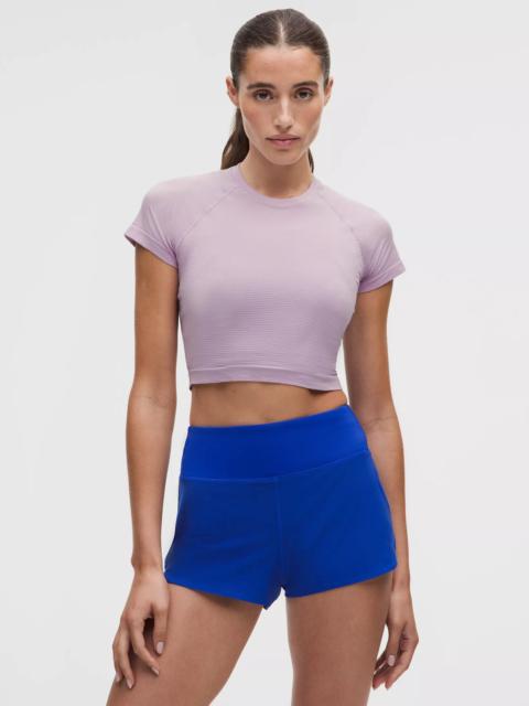 lululemon Swiftly Tech Cropped Short-Sleeve Shirt 2.0