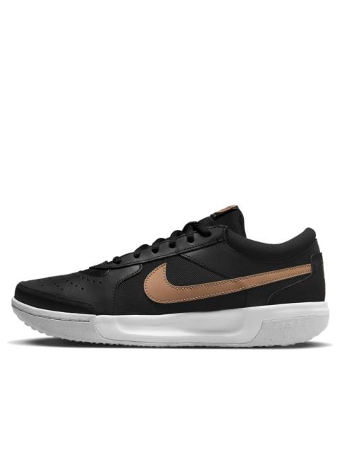 Nike (WMNS) 나이키 코트 줌 라이트 3 클레이 코트 '블랙 메탈릭 레드 청동' DH3234-092