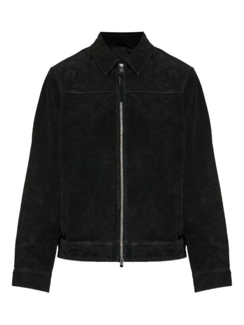 ALLSAINTS Rhone zip-up overshirt