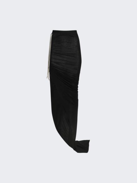 Rick Owens DRKSHDW Soft Edfu Skirt Black