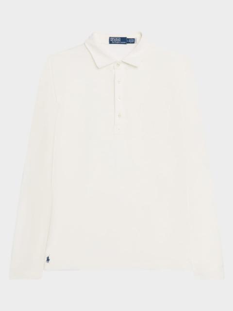 Polo Ralph Lauren Men's Linen Mesh Polo Shirt