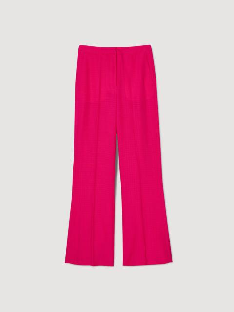 Sandro FLARED TROUSERS
