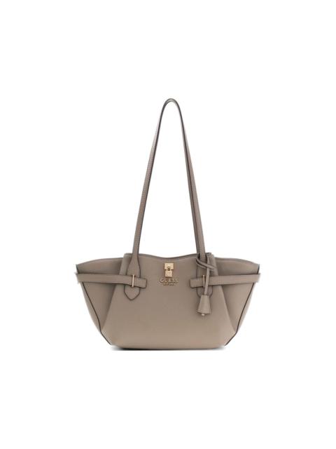 GUESS USA Yesba padlock-detail logo-plaque shoulder bag