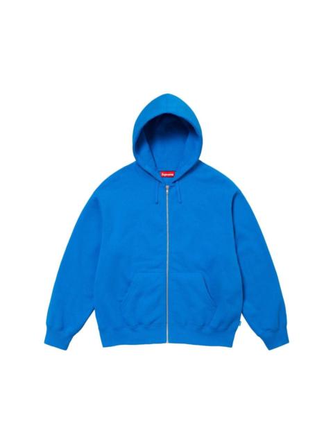 x Thrasher zip-up "Blue" hoodie